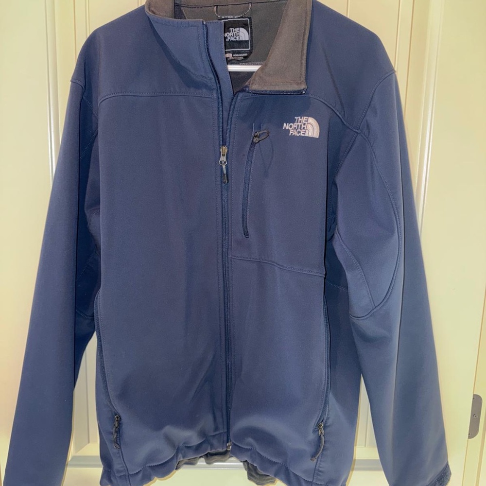 The North Face Mens Apex Bionic Blue Jacket - SIZE LARGE
